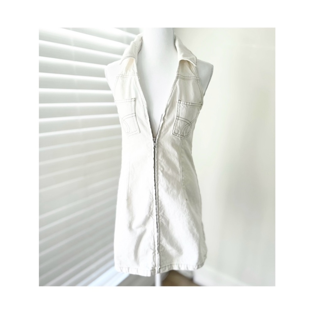 Urban Outfitters BDG Cream Jean Dress